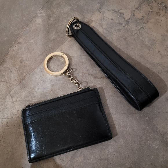 Victoria's Secret Studded Wristlet Strap and Card Case Combo - Picture 2 of 6